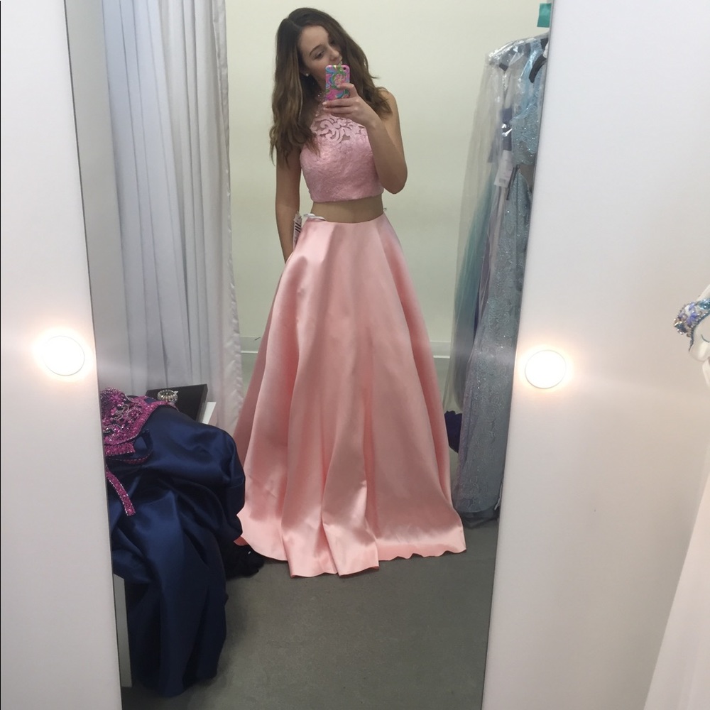 ALYCE PARIS prom dress pink princess